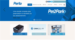 Desktop Screenshot of perto.com.br